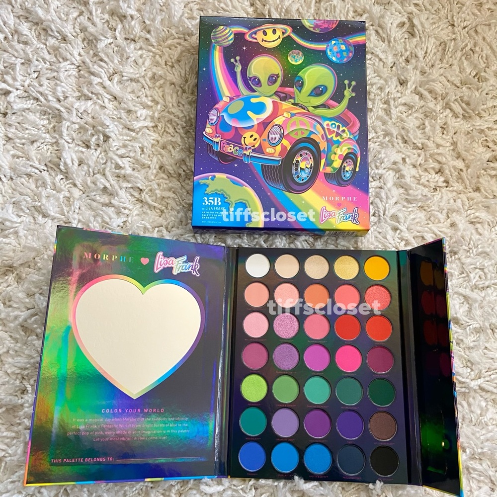 Morphe x Lisa Frank Zoomer Zorbit Palette